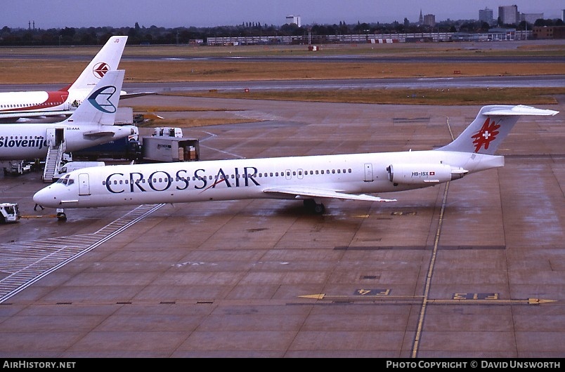Aircraft Photo of HB-ISX | McDonnell Douglas MD-83 (DC-9-83) | Crossair | AirHistory.net #74105