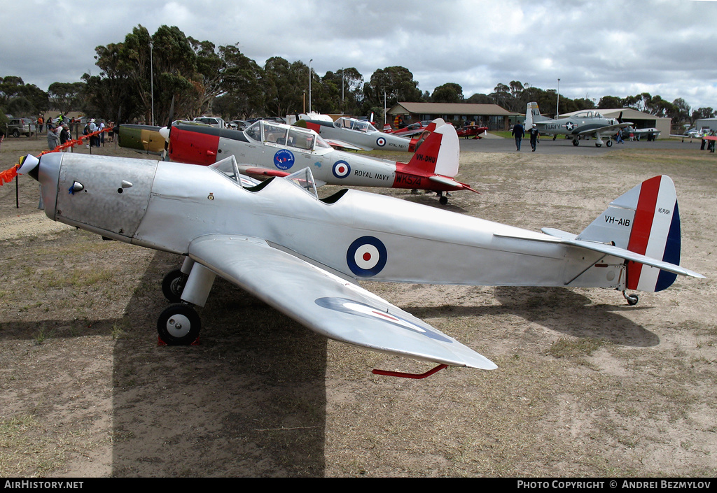 Aircraft Photo of VH-AIB | De Havilland D.H. 94 Moth Minor | Australia - Air Force | AirHistory.net #74113