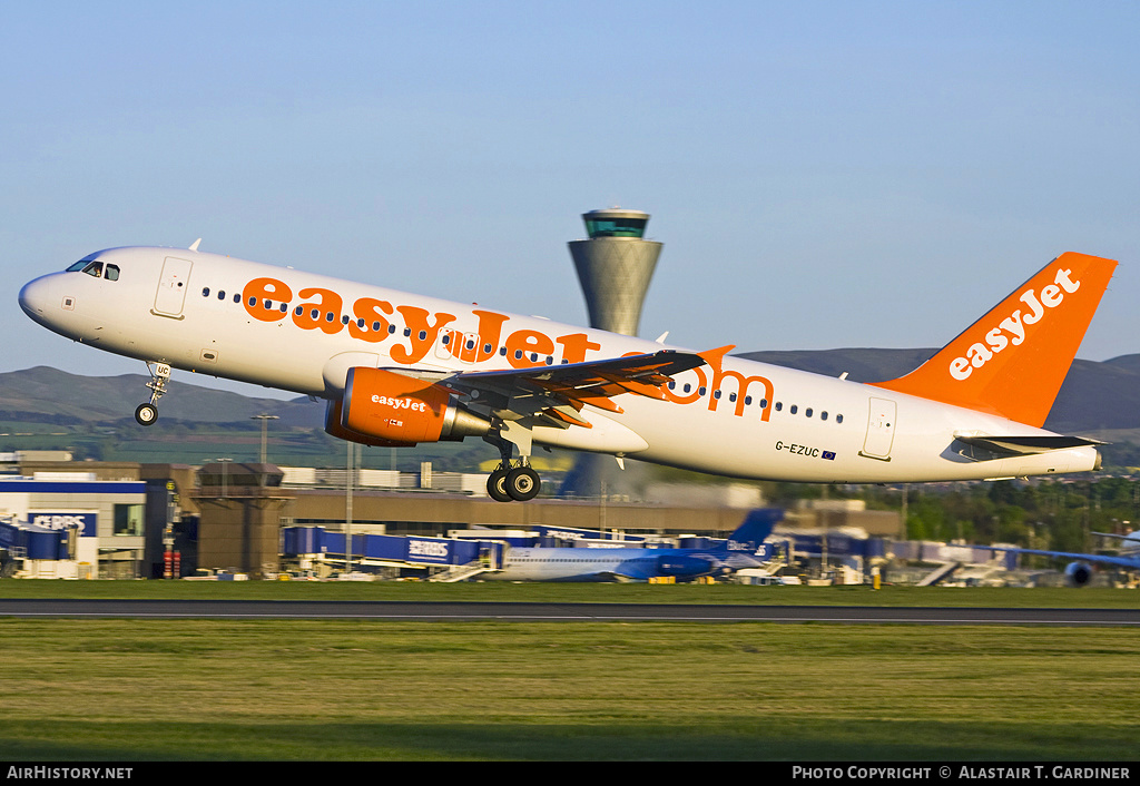 Aircraft Photo of G-EZUC | Airbus A320-214 | EasyJet | AirHistory.net #74116