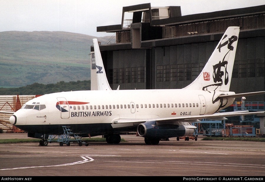 Aircraft Photo of G-BGJE | Boeing 737-236/Adv | British Airways | AirHistory.net #74117