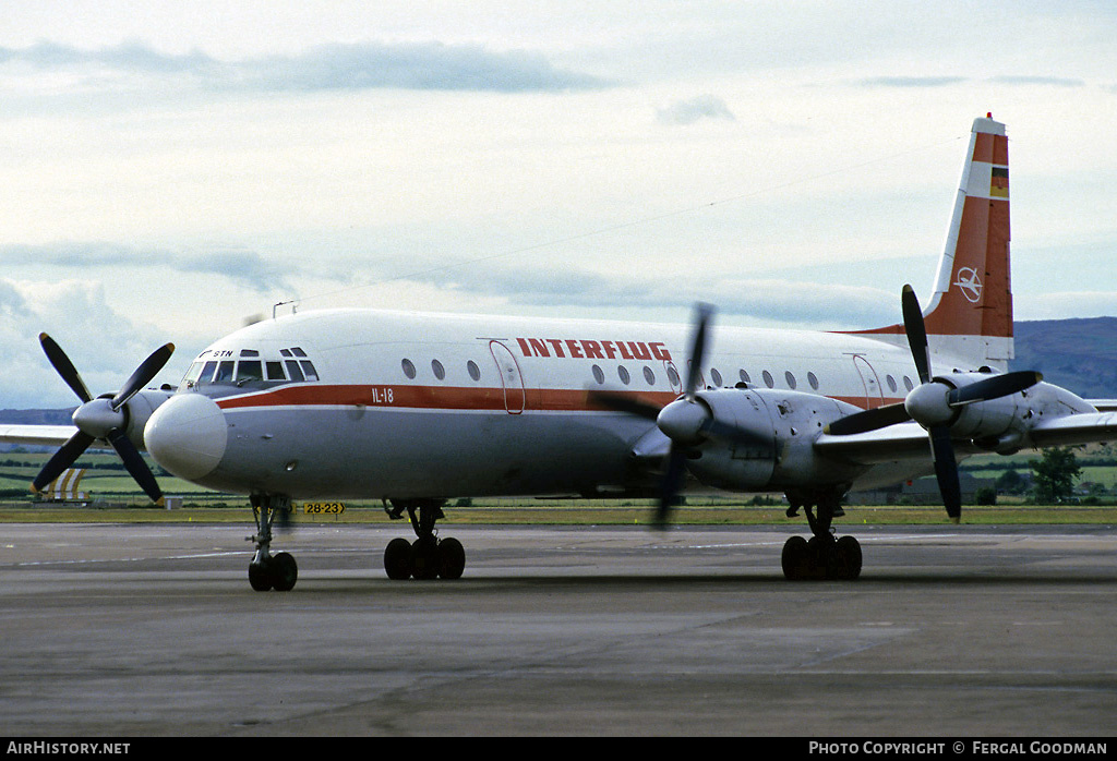 Aircraft Photo of DDR-STN | Ilyushin Il-18D | Interflug | AirHistory.net #74120