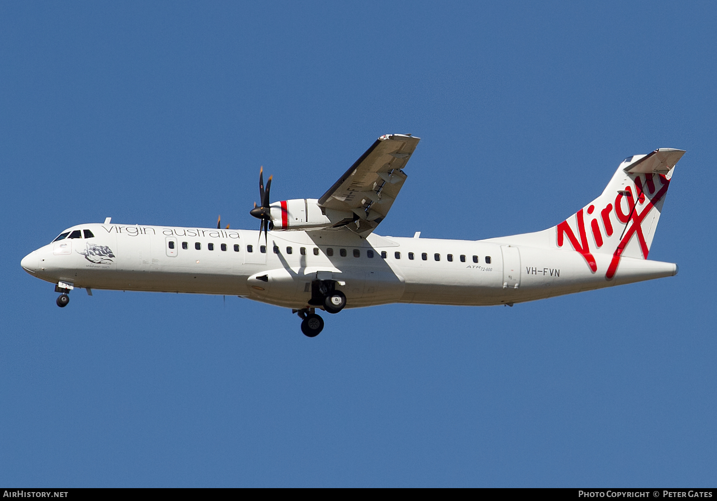 Aircraft Photo of VH-FVN | ATR ATR-72-600 (ATR-72-212A) | Virgin Australia Airlines | AirHistory.net #74134