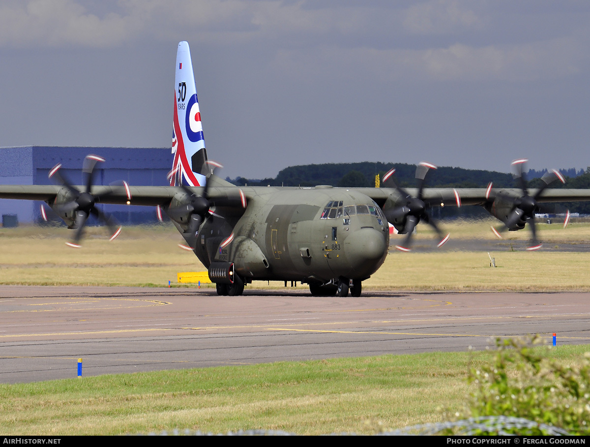 Aircraft Photo of ZH883 | Lockheed Martin C-130J Hercules C5 | UK - Air Force | AirHistory.net #74147