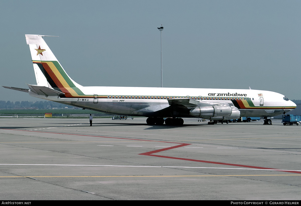 Aircraft Photo of Z-WKU | Boeing 707-330B | Air Zimbabwe | AirHistory.net #74150