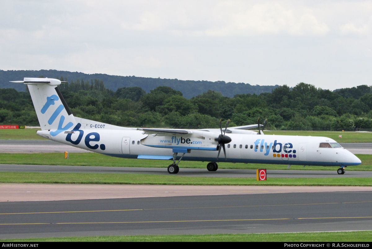 Aircraft Photo of G-ECOT | Bombardier DHC-8-402 Dash 8 | Flybe | AirHistory.net #74154