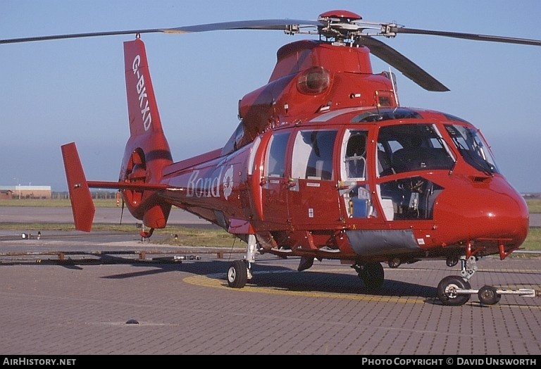 Aircraft Photo of G-BKXD | Aerospatiale SA-365N Dauphin 2 | Bond Helicopters | AirHistory.net #74158