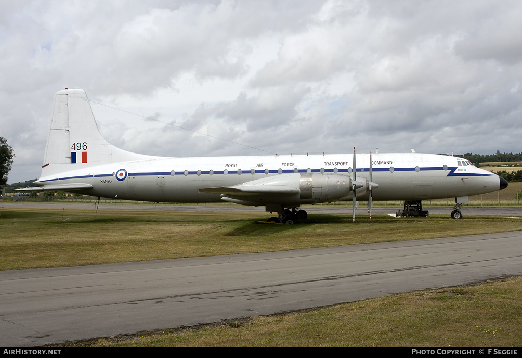 Aircraft Photo of XM496 | Bristol 175 Britannia C.1 (253) | UK - Air Force | AirHistory.net #74167