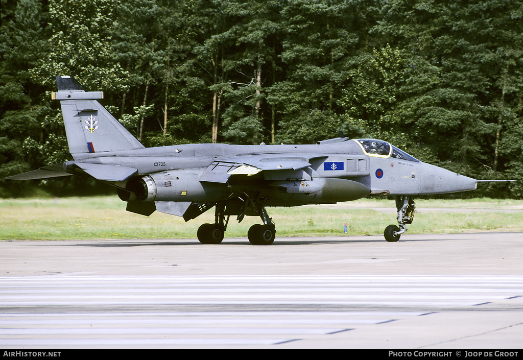 Aircraft Photo of XX725 | Sepecat Jaguar GR3A | UK - Air Force | AirHistory.net #74168