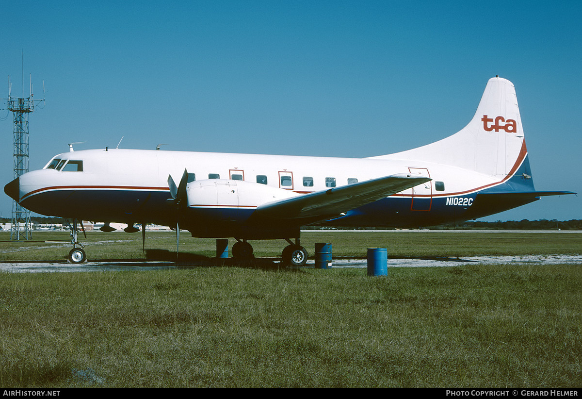 Aircraft Photo of N1022C | Convair 240-0 | Trans Florida Airlines - TFA | AirHistory.net #74180