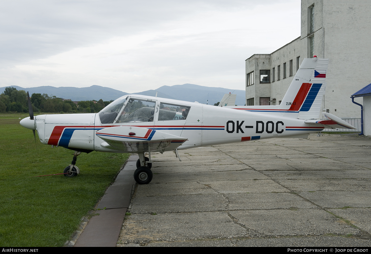 Aircraft Photo of OK-DOC | Zlin Z-43 | AirHistory.net #74190