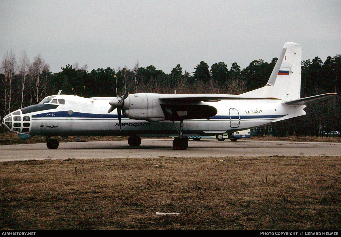 Aircraft Photo of RA-30043 | Antonov An-30 | Aeroflot | AirHistory.net #74192