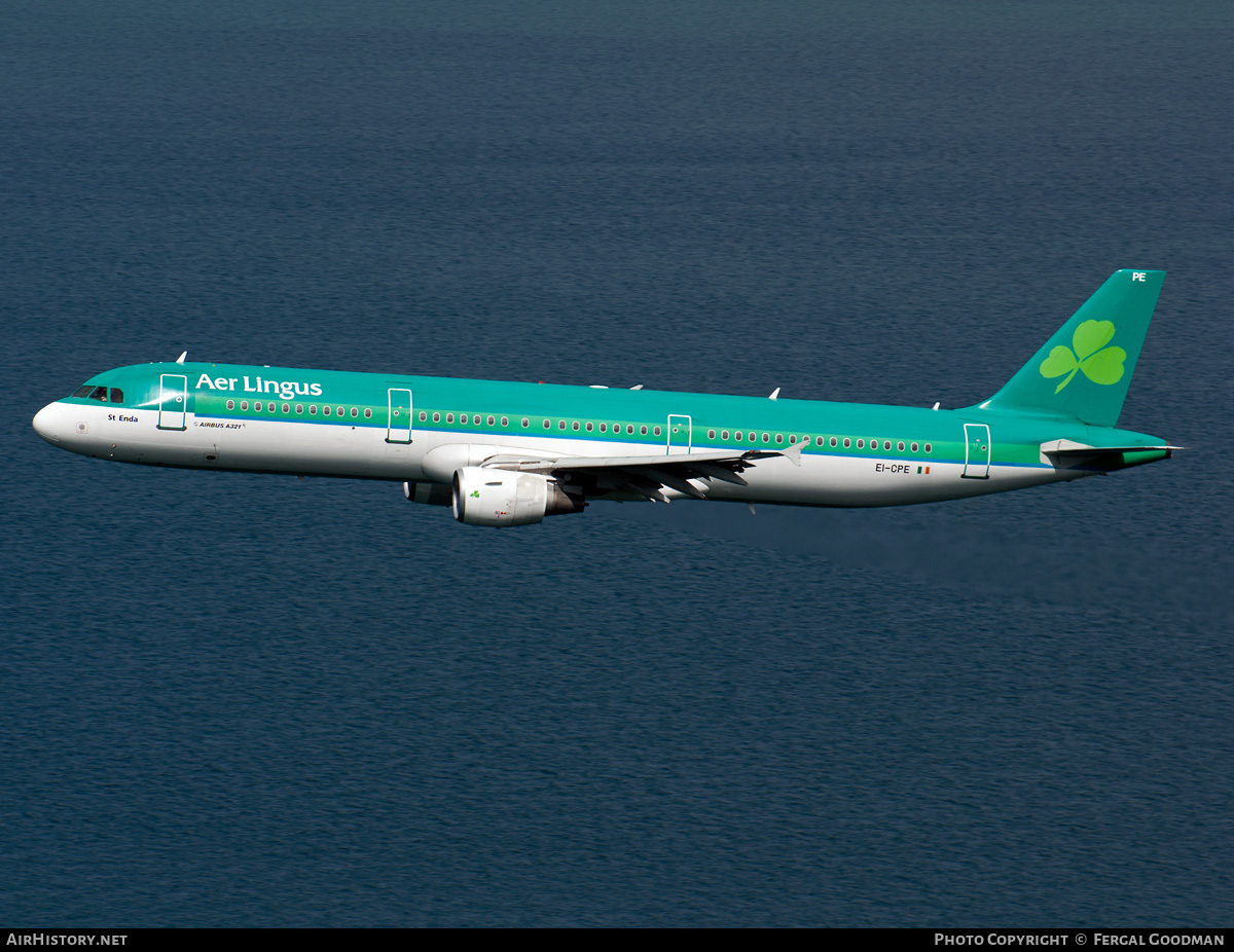 Aircraft Photo of EI-CPE | Airbus A321-211 | Aer Lingus | AirHistory.net #74200