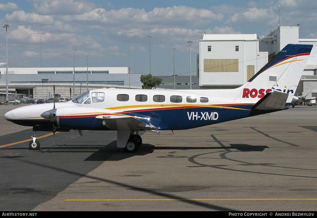 Aircraft Photo of VH-XMD | Cessna 441 Conquest | Rossair Charter | AirHistory.net #74225