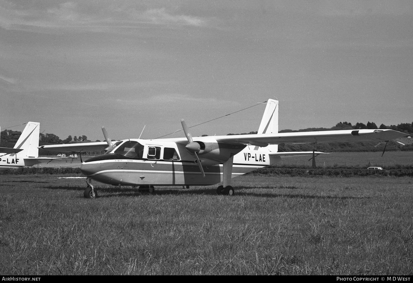 Aircraft Photo of VP-LAE | Britten-Norman BN-2A Islander | AirHistory.net #74227