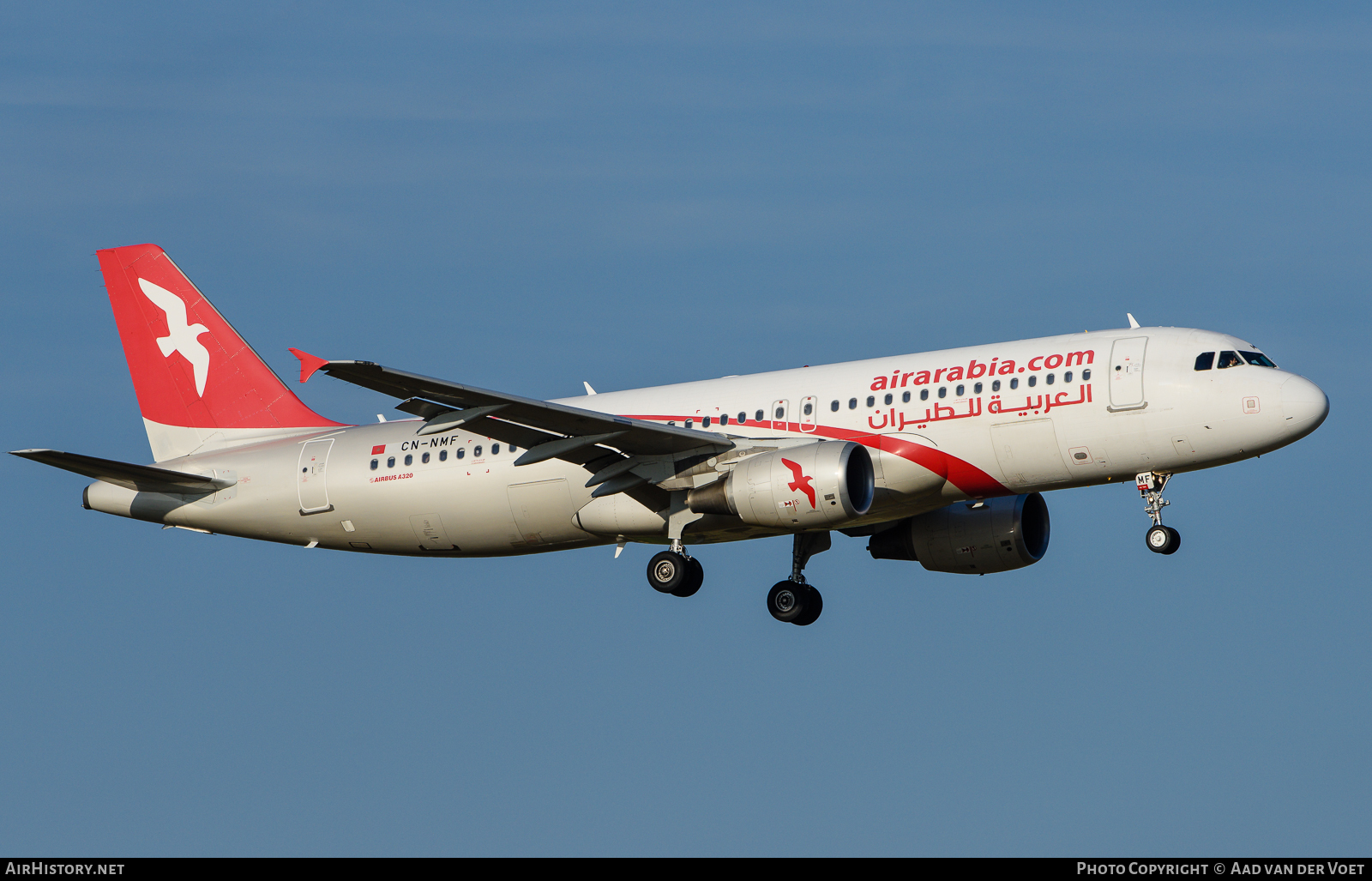Aircraft Photo of CN-NMF | Airbus A320-214 | Air Arabia | AirHistory.net #74252
