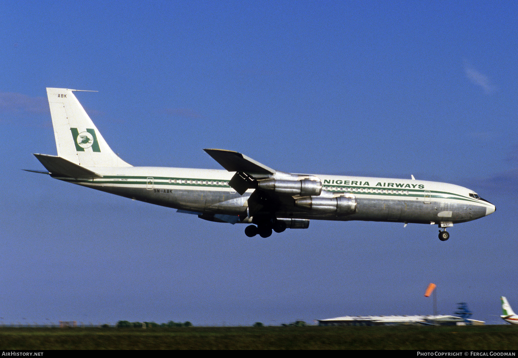 Aircraft Photo of 5N-ABK | Boeing 707-3F9C | Nigeria Airways | AirHistory.net #74271