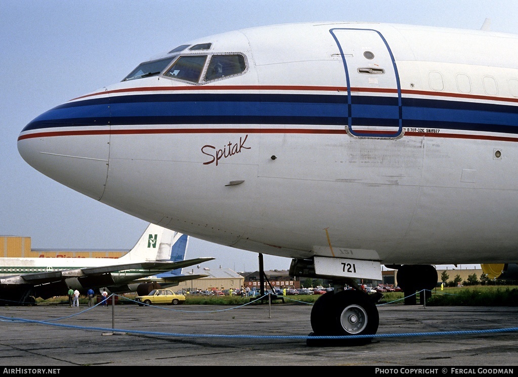 Aircraft Photo of N721GS | Boeing 707-321C | Pan Aviation | AirHistory.net #74278