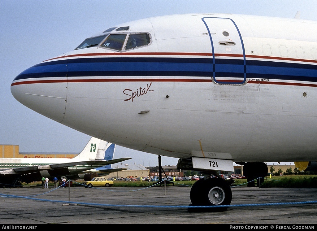 Aircraft Photo of N721GS | Boeing 707-321C | Pan Aviation | AirHistory.net #74278