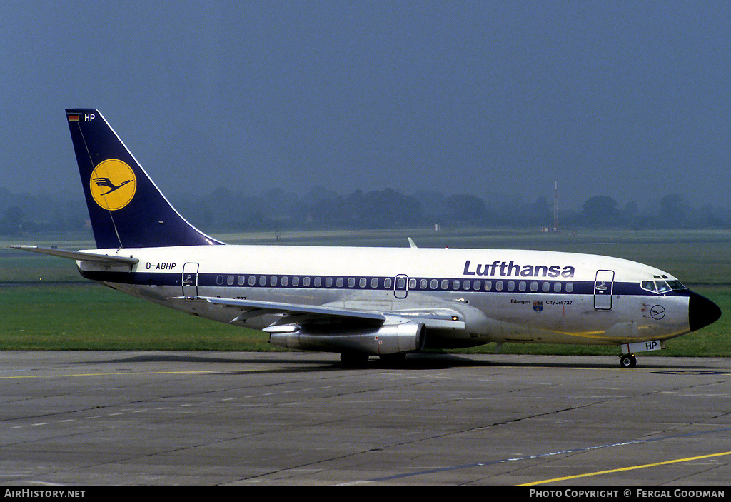 Aircraft Photo of D-ABHP | Boeing 737-230/Adv | Lufthansa | AirHistory.net #74283