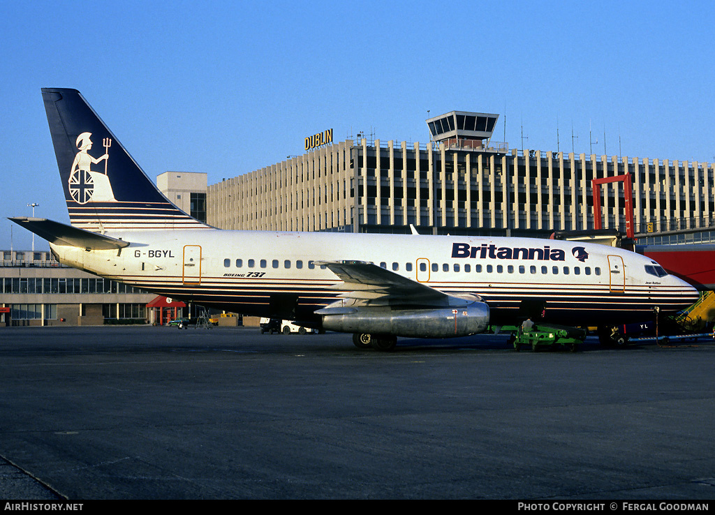 Aircraft Photo of G-BGYL | Boeing 737-204/Adv | Britannia Airways | AirHistory.net #74284