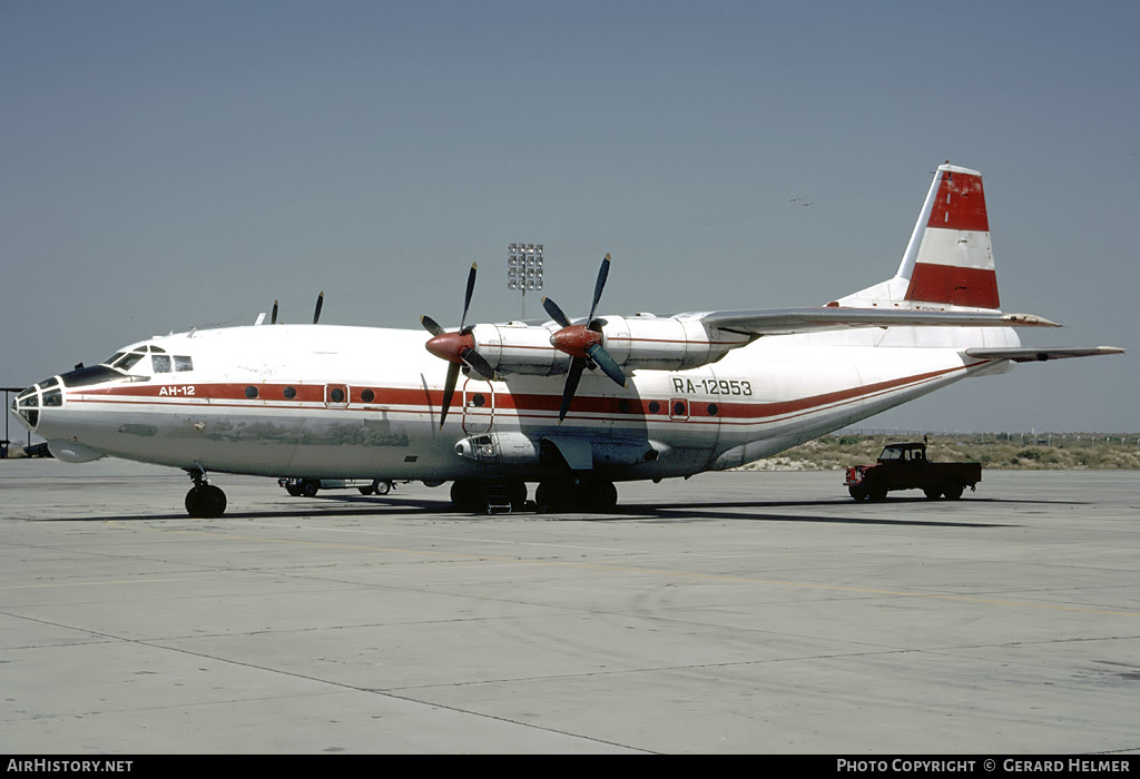 Aircraft Photo of RA-12953 | Antonov An-12B | AirHistory.net #74290