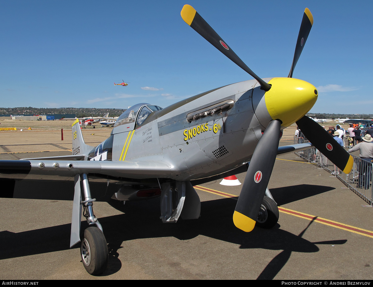 Aircraft Photo of VH-FST / 472505 | North American P-51D Mustang | USA - Air Force | AirHistory.net #74296