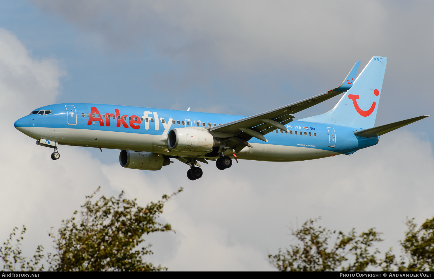 Aircraft Photo of PH-TFB | Boeing 737-8K5 | ArkeFly | AirHistory.net #74297