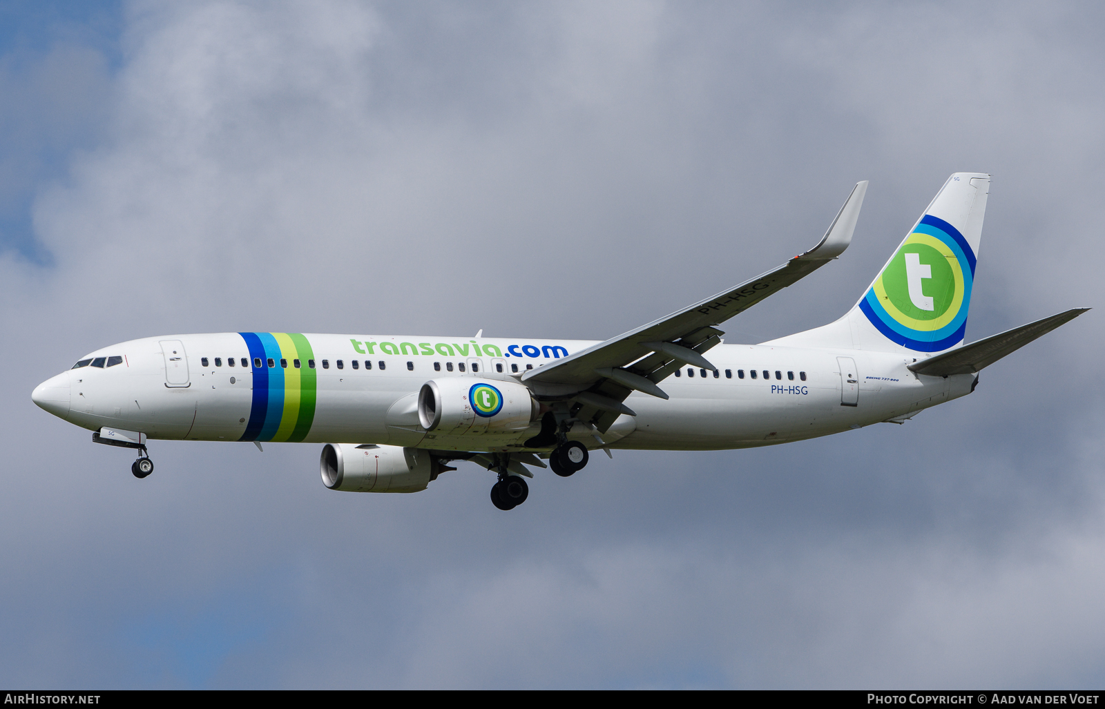 Aircraft Photo of PH-HSG | Boeing 737-8K2 | Transavia | AirHistory.net #74304