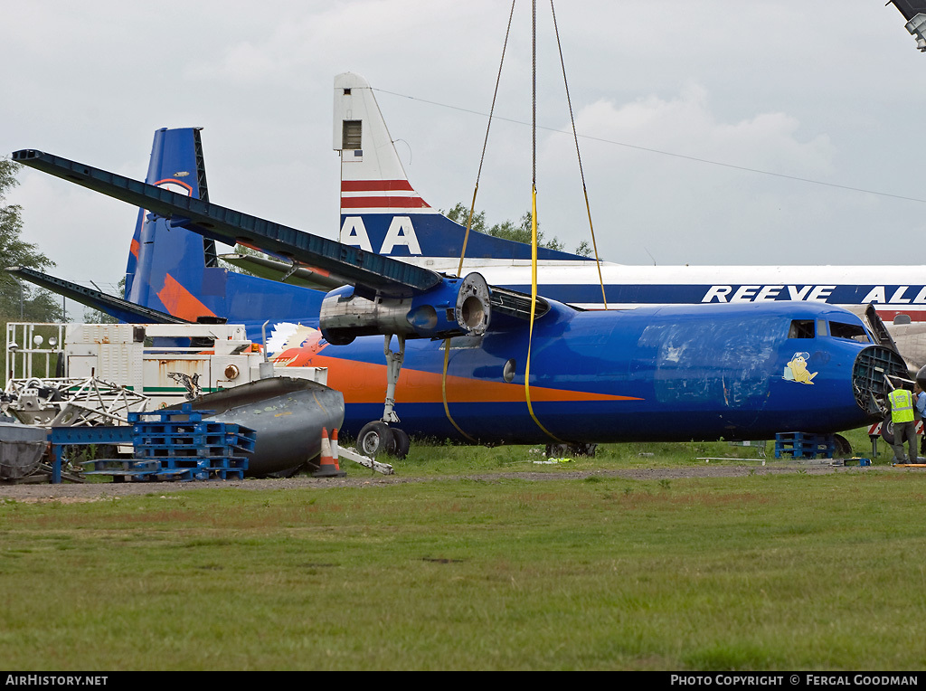 Aircraft Photo of TC-MBE | Fokker F27-500/RF Friendship | AirHistory.net #74323