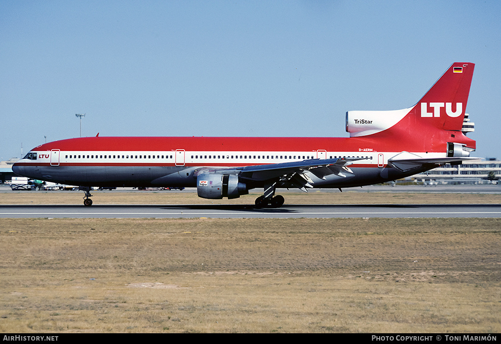Aircraft Photo of D-AERM | Lockheed L-1011-385-1 TriStar 1 | LTU - Lufttransport-Unternehmen | AirHistory.net #74327