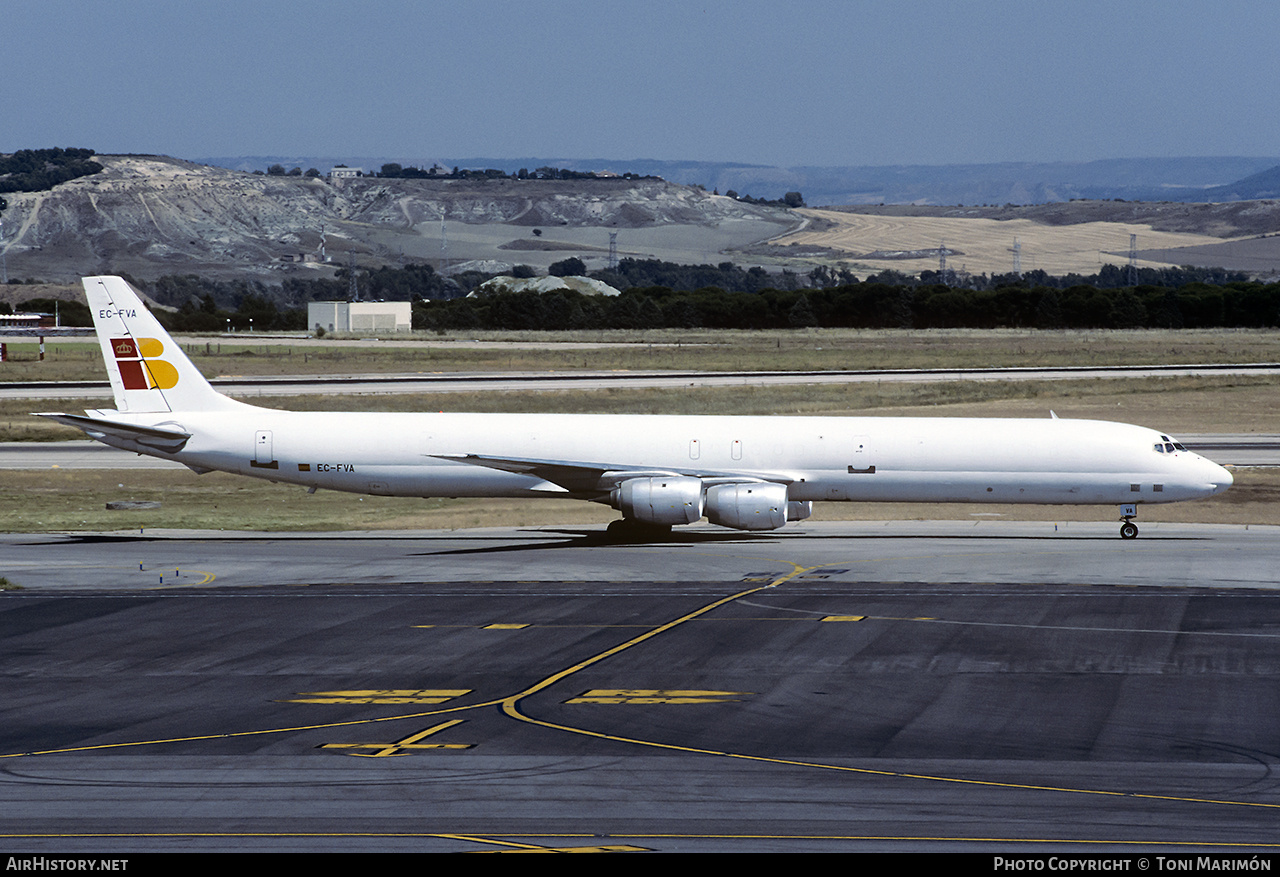 Aircraft Photo of EC-FVA | McDonnell Douglas DC-8-71(F) | Iberia Cargo | AirHistory.net #74330