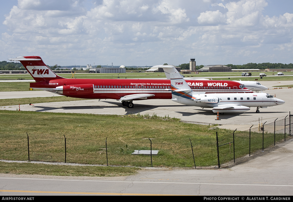 Aircraft Photo of N77C | Lockheed L-1329 JetStar | Trans World Airlines - TWA | AirHistory.net #74336