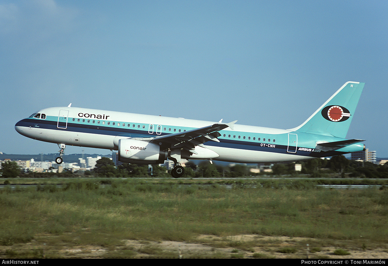 Aircraft Photo of OY-CNH | Airbus A320-231 | Conair of Scandinavia | AirHistory.net #74337