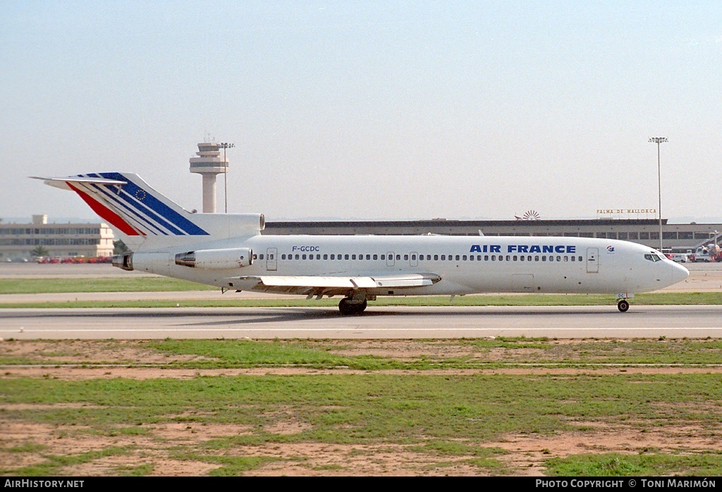 Aircraft Photo of F-GCDC | Boeing 727-228/Adv | Air France | AirHistory.net #74339