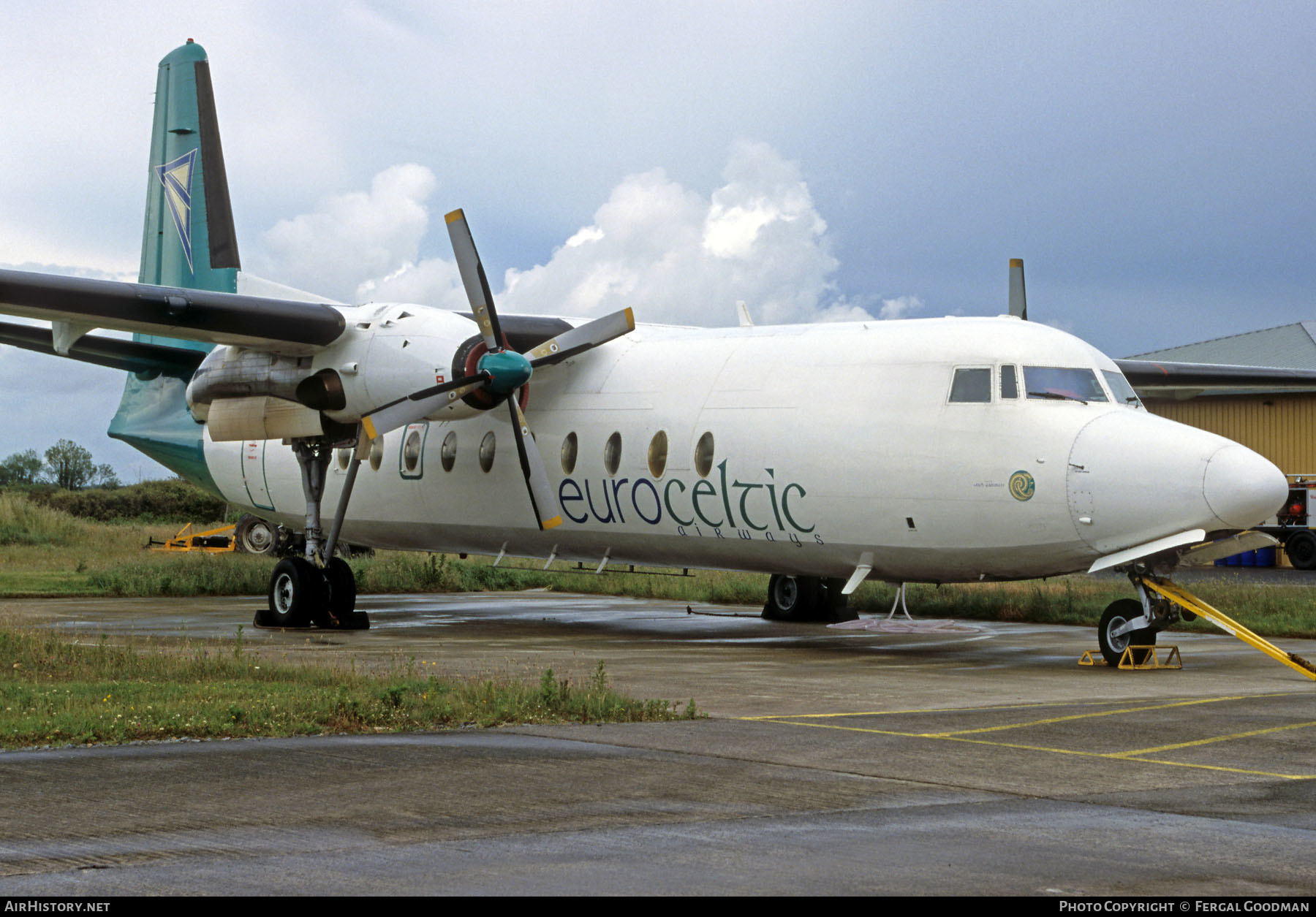 Aircraft Photo of G-ECAT | Fokker F27-500 Friendship | EuroCeltic Airways | AirHistory.net #74347