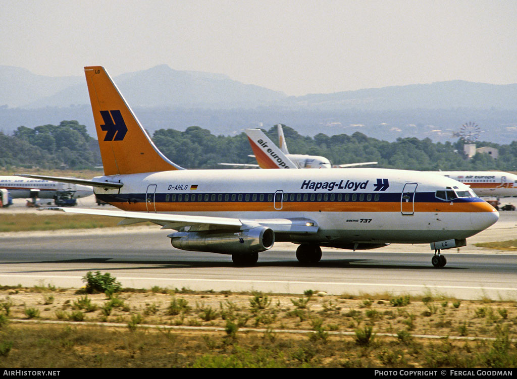 Aircraft Photo of D-AHLG | Boeing 737-2K5/Adv | Hapag-Lloyd | AirHistory.net #74349