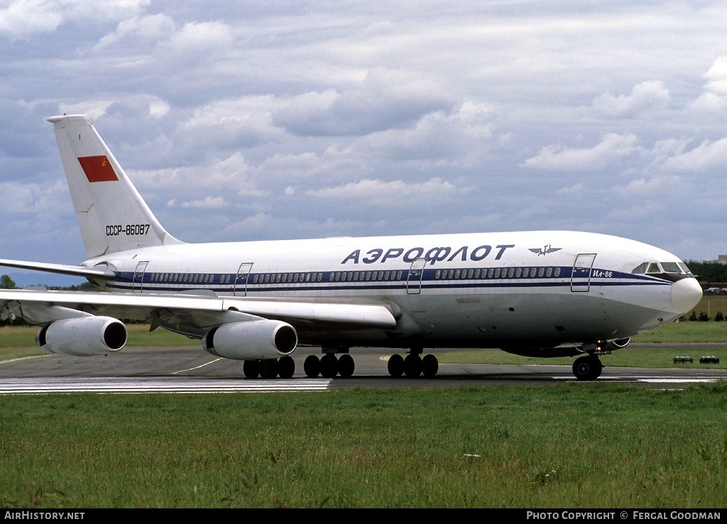 Aircraft Photo of CCCP-86087 | Ilyushin Il-86 | Aeroflot | AirHistory.net #74351