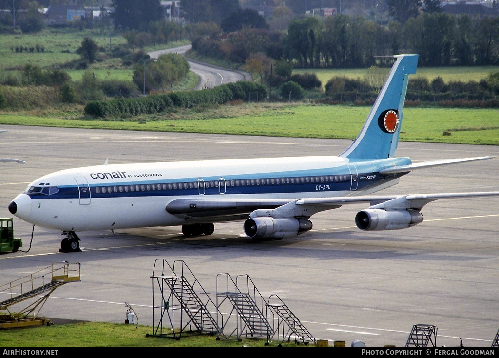 Aircraft Photo of OY-APU | Boeing 720-051B | Conair of Scandinavia | AirHistory.net #74356