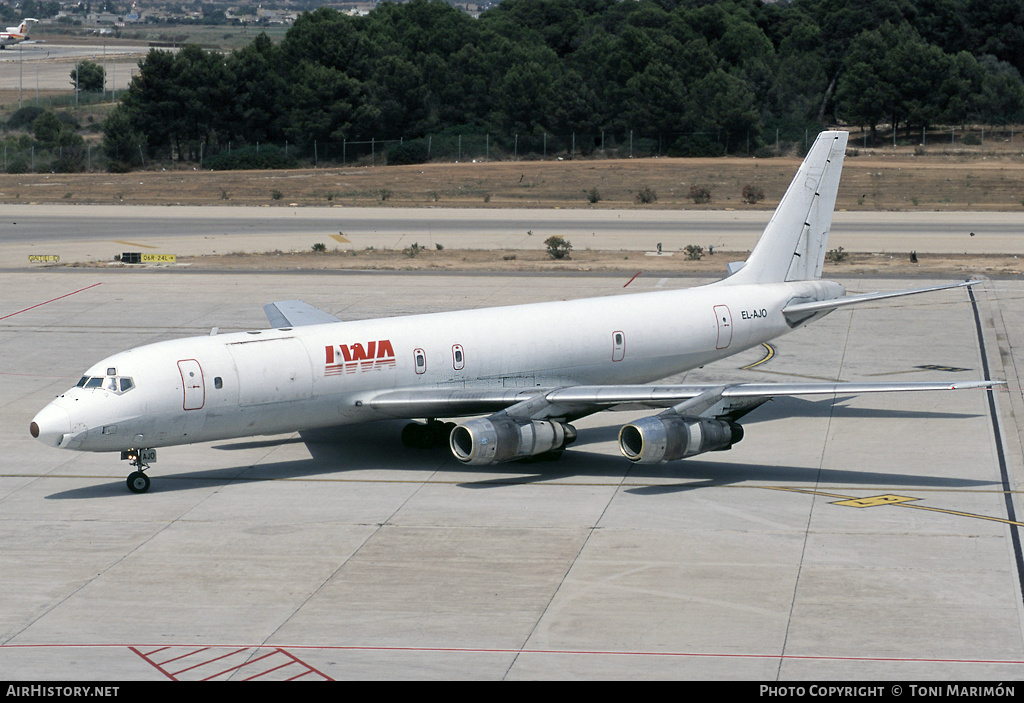 Aircraft Photo of EL-AJO | Douglas DC-8-55(F) | LWA - Liberia World Airlines | AirHistory.net #74360