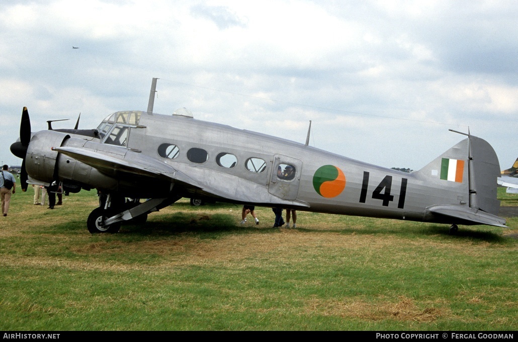 Aircraft Photo of 141 | Avro 652A Anson C19/2 | Ireland - Air Force | AirHistory.net #74362