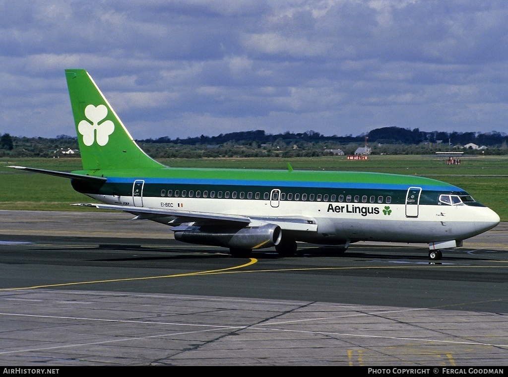 Aircraft Photo of EI-BEC | Boeing 737-248/Adv | Aer Lingus | AirHistory.net #74368