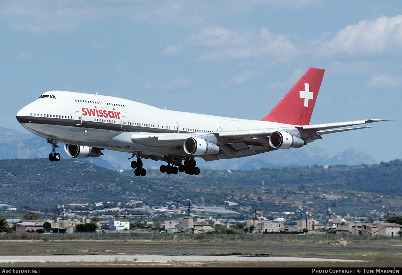 Aircraft Photo of HB-IGD | Boeing 747-357M | Swissair | AirHistory.net #74371