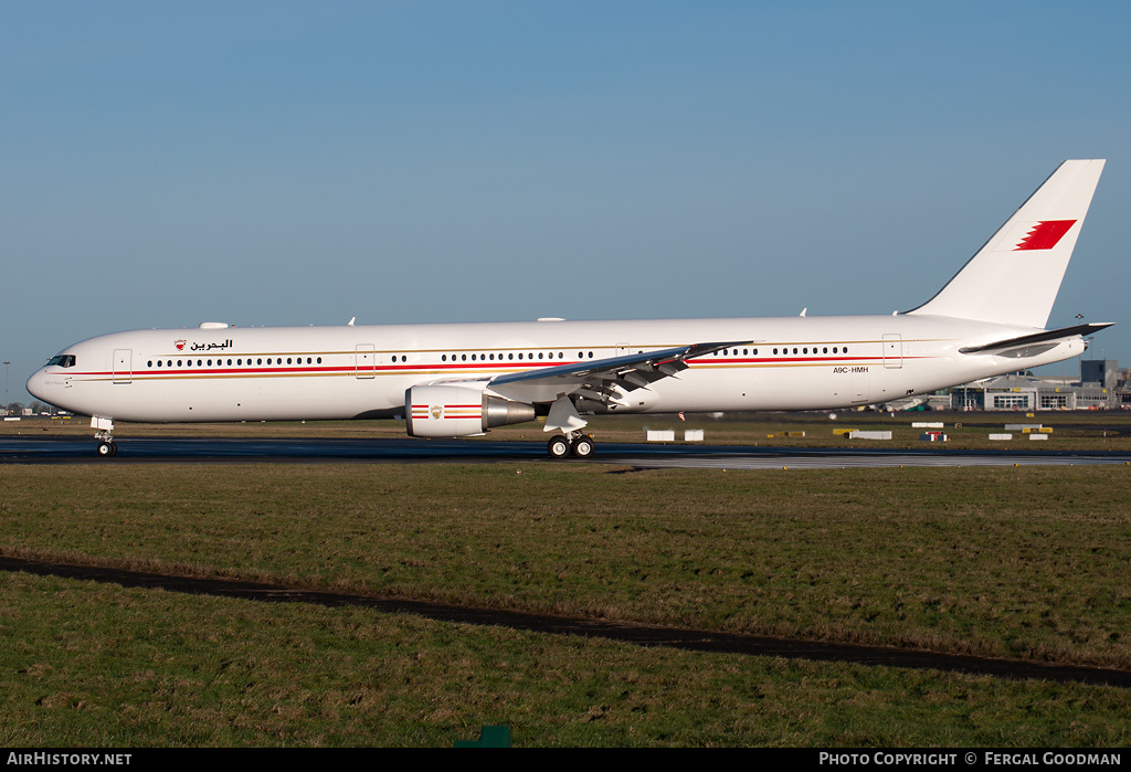Aircraft Photo of A9C-HMH | Boeing 767-4FS/ER | Bahrain Royal Flight | AirHistory.net #74378