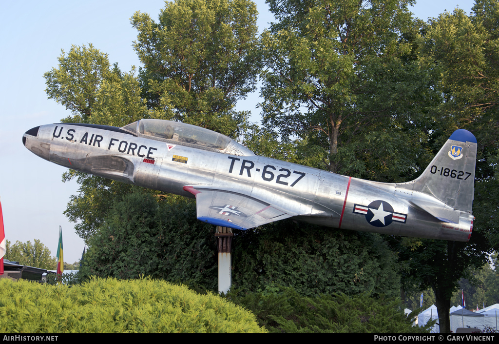 Aircraft Photo of 51-8627 / 0-18627 | Lockheed T-33A | USA - Air Force | AirHistory.net #74379
