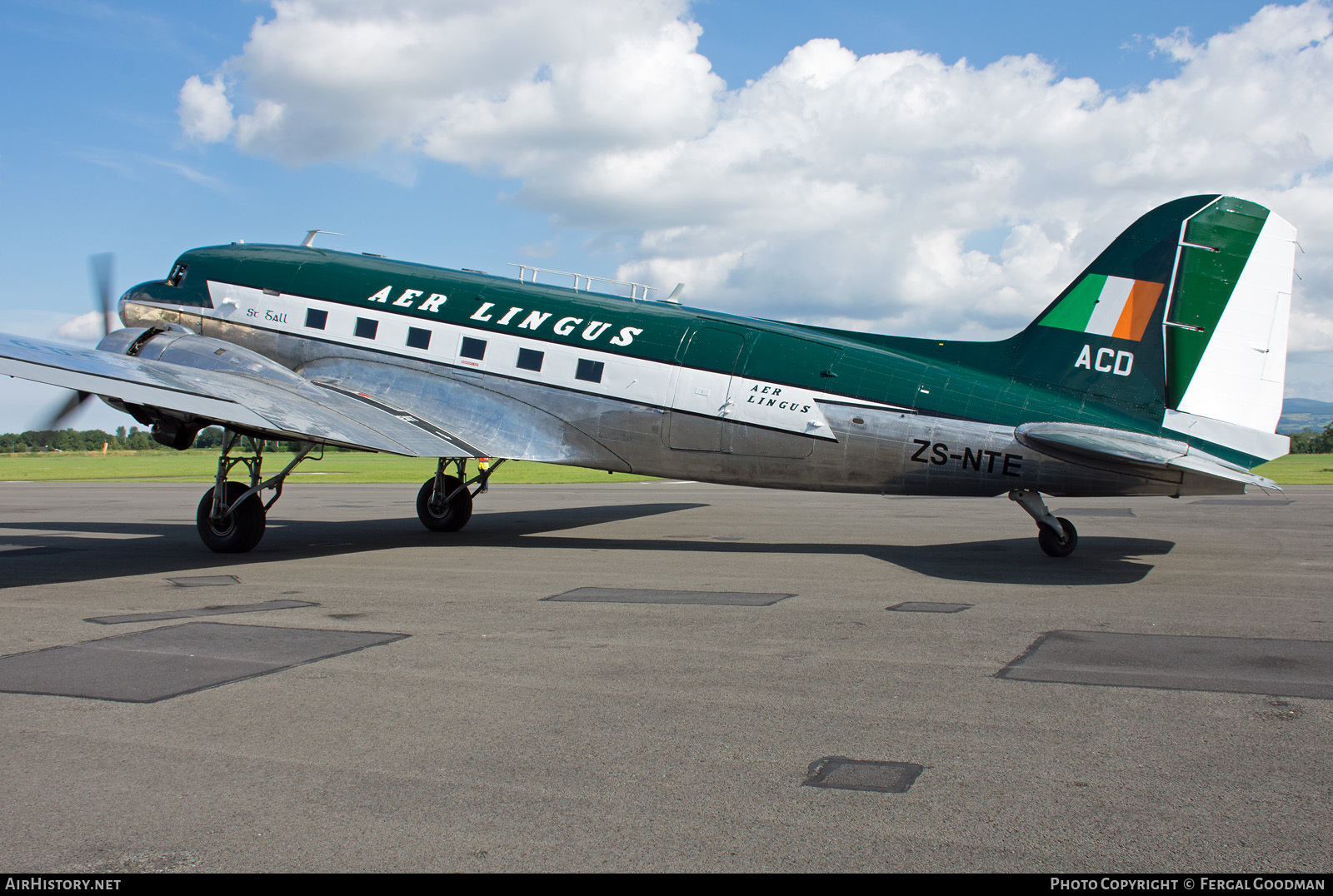 Aircraft Photo of ZS-NTE | Douglas C-47A Skytrain | Aer Lingus | AirHistory.net #74387