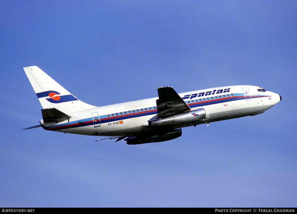 Aircraft Photo of EC-DUB | Boeing 737-2K5/Adv | Spantax | AirHistory.net #74390