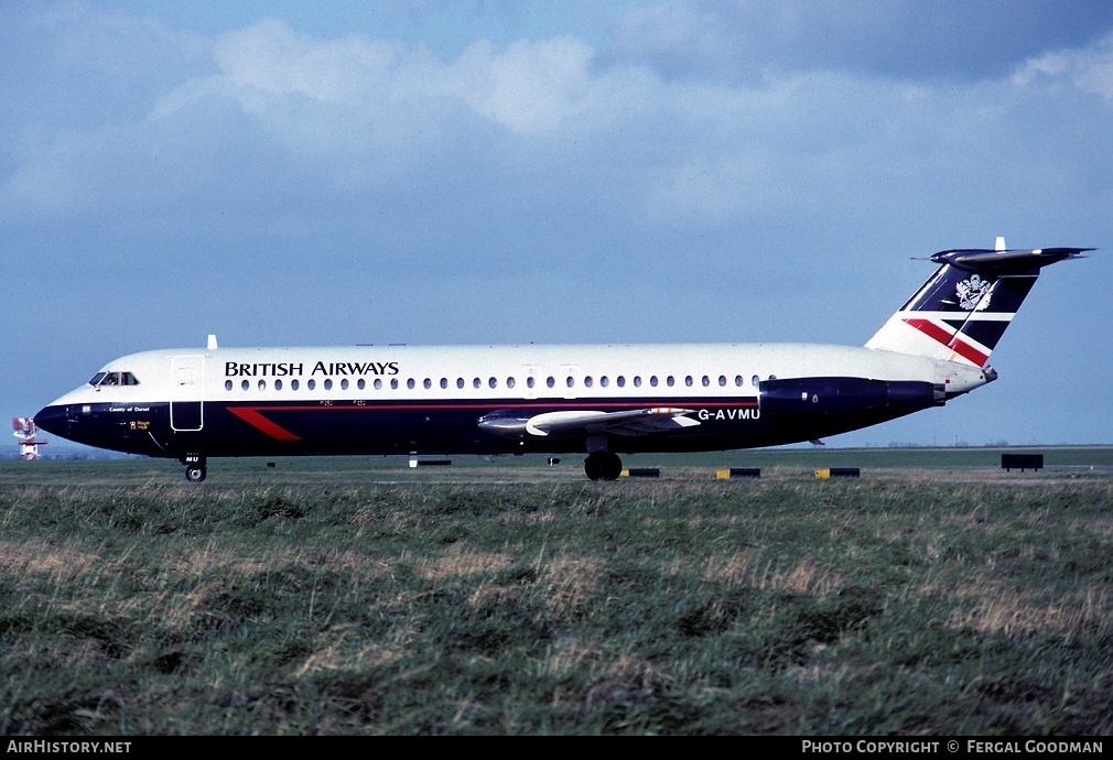 Aircraft Photo of G-AVMU | BAC 111-510ED One-Eleven | British Airways | AirHistory.net #74399