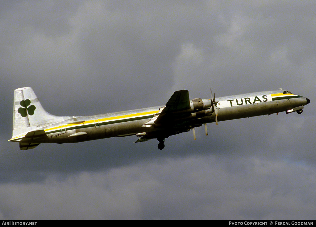 Aircraft Photo of EI-BRP | Canadair CL-44J | Aer Turas | AirHistory.net #74404