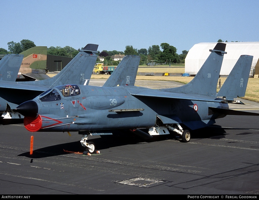 Aircraft Photo of 39 | Vought F-8P Crusader | France - Navy | AirHistory.net #74414