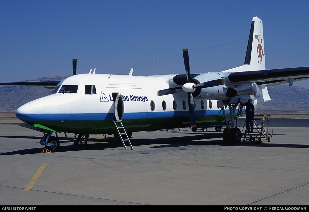 Aircraft Photo of 7P-LAJ | Fokker F27-600 Friendship | Lesotho Airways | AirHistory.net #74415